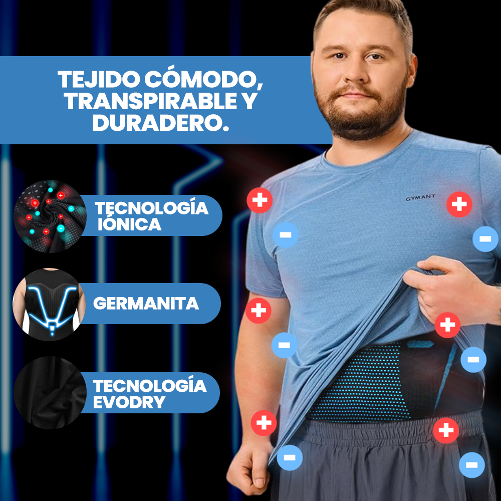 FiberPulse™ Camiseta Reductora – Tecnología Iónica e Infrarroja